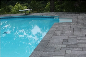 Church Hill Soapstone Pool Coping and Pattern Paver Kits
