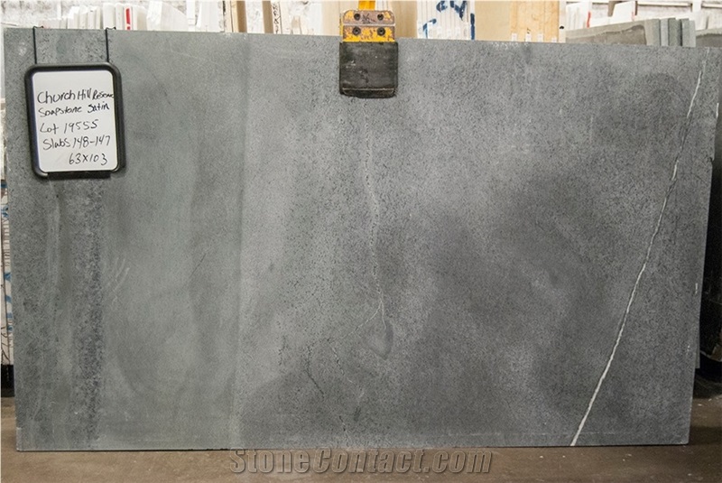 Church Hill Soapstone Slabs Satin Finish, Grey Soapstone Tiles & Slabs Us