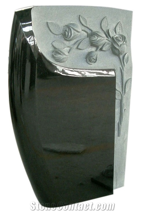 Absolute Black Monument,China Black Granite Tombstone,