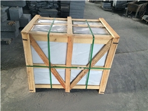 Flamed China Black Pearl Granite Kerbstone,China Black Kerbstone
