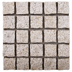 G682 Cube Stone,Yellow & Rusty Granite Cube Stone,Granite Paving,Kerbstone,Yellow Granite Cube Stone,Driveway Paving Stone,Rusty Granite Cube Stone,Cobble Stone,Paving Sets,Courtyard Road Pavers,