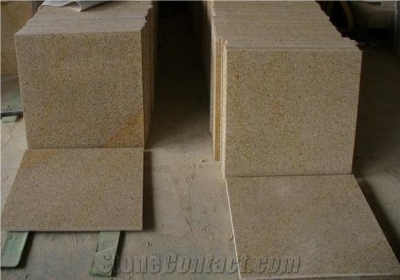 G682 Cube Stone,Yellow & Rusty Granite Cube Stone,Granite Paving,Kerbstone,Yellow Granite Cube Stone,Driveway Paving Stone,Rusty Granite Cube Stone,Cobble Stone,Paving Sets,Courtyard Road Pavers,