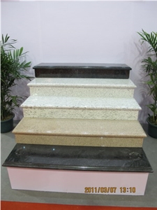 Granite Stair Step, Stone Steps, Red Granite Stair,Black Granite Stiar Step