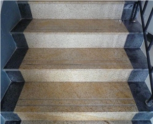 Granite Stair Step, Stone Steps, Red Granite Stair,Black Granite Stiar Step