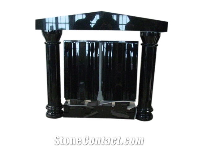 Heart Tomstones,Shanxi Black Tombstone,Black Stone Monument,China Balck Stone Tombstone,, Shanxi Black Granite Monument & Tombstone