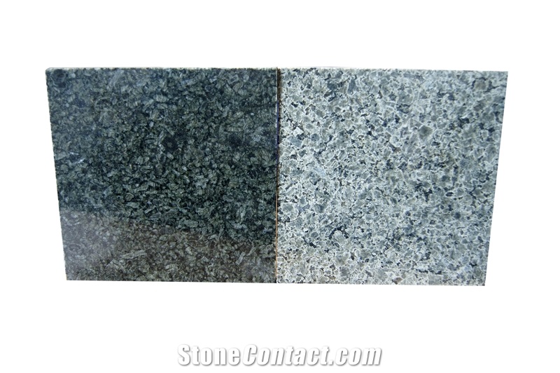 Landscaping Stone Yanshan Green Granite Floor Covering Tiles
