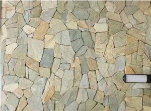 Slate Random Flagstone / Rusty Slate Flagstone / Landscaping Stones / Crazy Stone / Irregular Flagstone Landscape