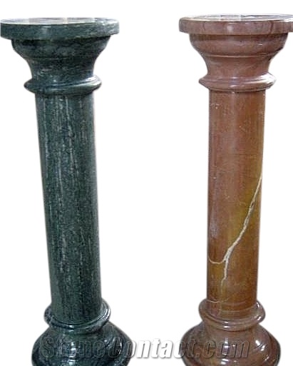 Stone Pillars,Stone Column,China Marble Pillars,White Marble Column,