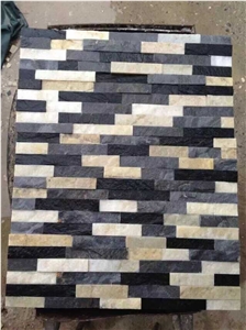 White&Yellow Natural Marble Wall Panel,Wall Cladding Veneer