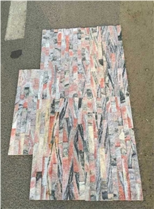 White&Yellow Natural Marble Wall Panel,Wall Cladding Veneer