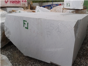 Bianco Carrara White Marble Block, Italy White Marble Bianco Carrara White Marble Block, Italy White Marble