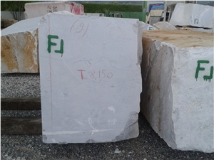 Bianco Carrara White Marble Block, Italy White Marble
