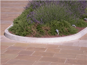White Carrara Curbstones