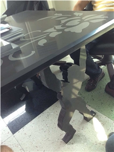 Noble Black Quartz Stone Solid Surface and Table Top Directly from China Manufacturer at Competitive Pricing Standard Slab Size 118*55 and 126*63 More Durable Than Granite Thickness 2/3cm