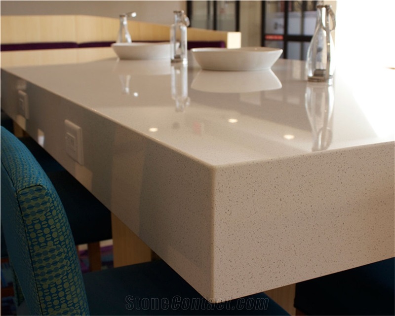 Whole Sell Beige Quartz Stone Tile & Slab,Combines Performance and Design