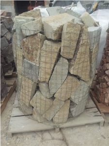 Italian Trachite Yellow/ Trachyte Grey Building Rocks