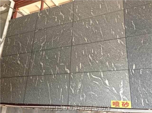 China Via Lactea Granite Tiles & Slabs, Porto Branco, Nero Branco, Mist Black Via Lactea, China Jet Mist Granite, River Black Via Lactea, River Black Granite