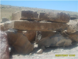 Develi Tuff Brown Stone Stairs & Steps, Staircases