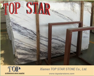 Turkish Milas Lilac White Marble Big Slabs & Tiles