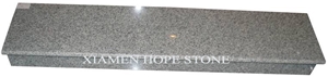 G640 Grey Granite Polished Stairs & Risers, China Grey Granite Steps