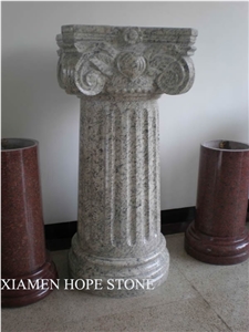 Light Grey Granite Column China Grey Granite