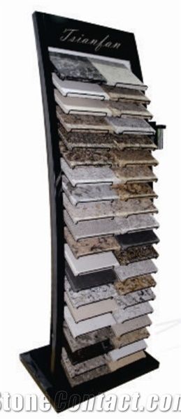 Floor Stone Tower Display Stand-Sr017-Big