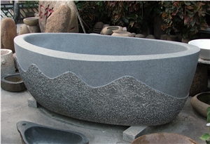 Dark Grey Granite,G654 Granite Bath Tubs