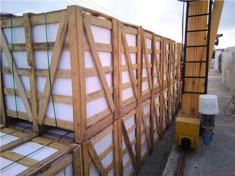 Dionyssos White Marble Slabs & Tiles, Greece White Marble