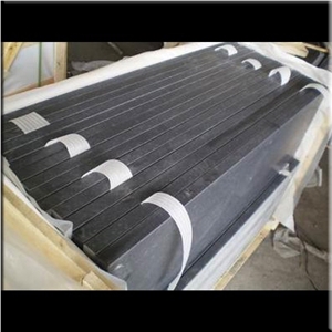 China Black Basalt Tiles Steps & Stair, Grey Basalt Steps