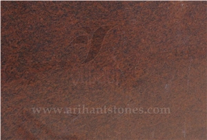 Coral Red Granite Slab Coral Red Granite Slab
