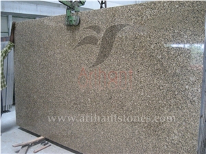 Crystal Yellow Granite Slabs
