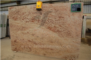 Ivory Brown Granite Slabs, Pink Granite Tiles & Slabs Polished