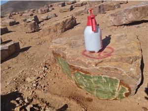 Iran Green Onyx Block