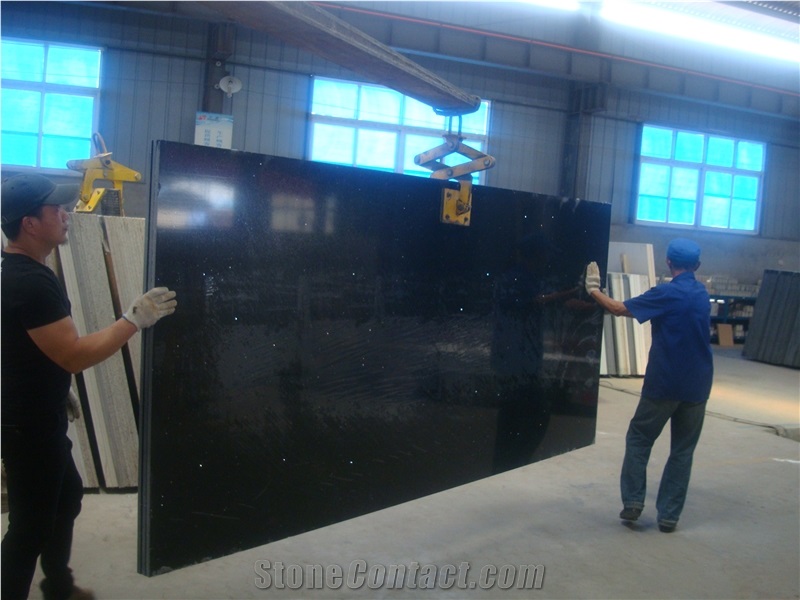 Factory Wholesale Blue Artificial Quartz Stone