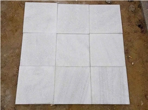 Popular Chinese White Quartzite Tile for Flooring & Wall Cladding, China White Quartzite