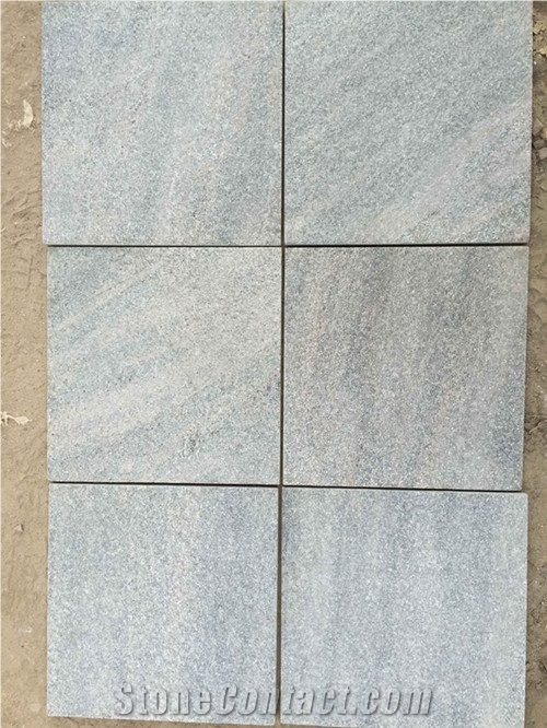 Popular Chinese White Quartzite Tile for Flooring & Wall Cladding, China White Quartzite