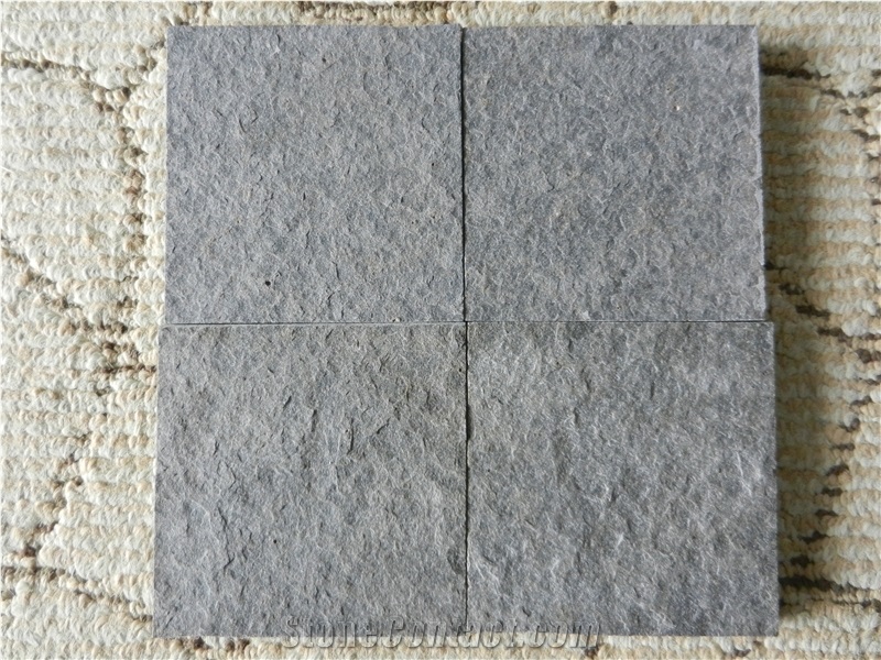 Sawn Cut Black Basalt Slabs & Tiles, China Black Basalt