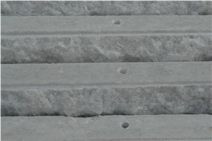 Scratch Wall Cladding Tile & Slab-White Quartize Facadechina Quarry Owner, White Quartize Quartzite