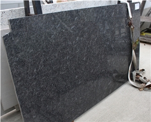 Steel Grey Granite Slabs & Tiles, India Grey Granite