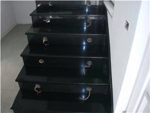 Black Galaxy Granite Steps, Risers