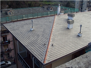 Ardesia Fontanabuona Roof Tiles, Grey Slate Roof Tiles Italy