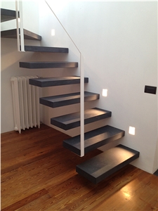 Ardesia Fontanabuona Stairs, Steps, Black Slate Stairs & Steps Italy