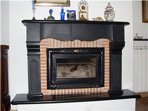 Ardesia Liguria Black Slate Fireplaces Italy