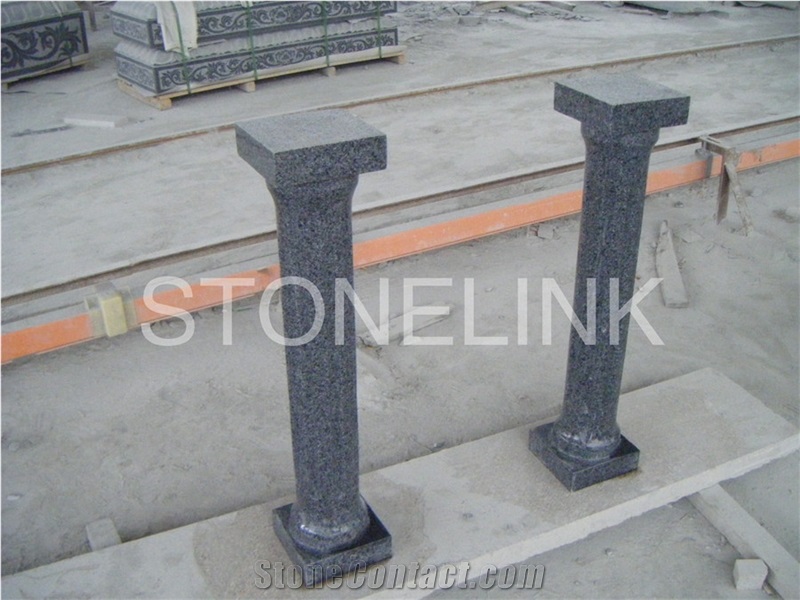 Slco-001, G654 Granite Column Solid or Hollow