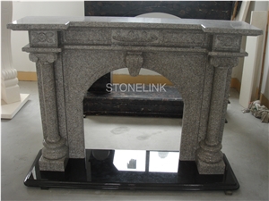 Slfi-091, Green Granite Stone Fireplace, Granite Fireplace Mantel, Green Color Indoor Decoration Slfi-091, Green Granite Stone Fireplace, Granite Fireplace Mantel, Green Color Indoor Decoration