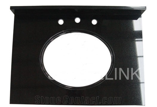 Slki-010, Mongolia Black Basalt Vanity Tops, Mongolia Black