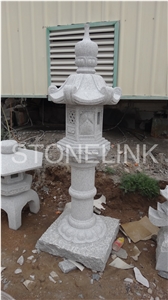Slla-009,Carved Granite Lantern,Garden Lantern