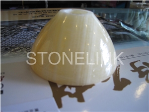 Slla-013 ,Natural Onyx Stone Desk Lamp