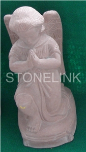 Slsc-021-Beige Marble Statue-Stone Carving Product-Stone Sculpture-Statues(Figure Statue)