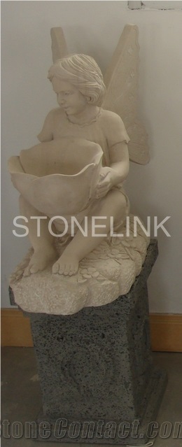 Slsc-048-China Brown Marble Statue-Stone Carving Product-Stone Sculpture-Statues(Figure Statue)